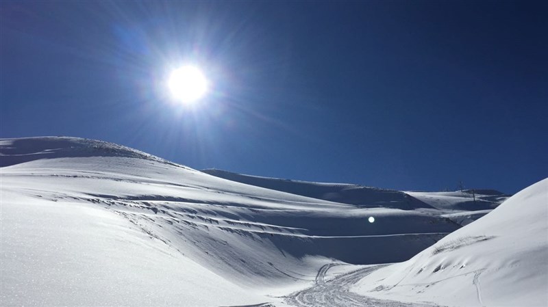 First Snow pictures at Mzaar