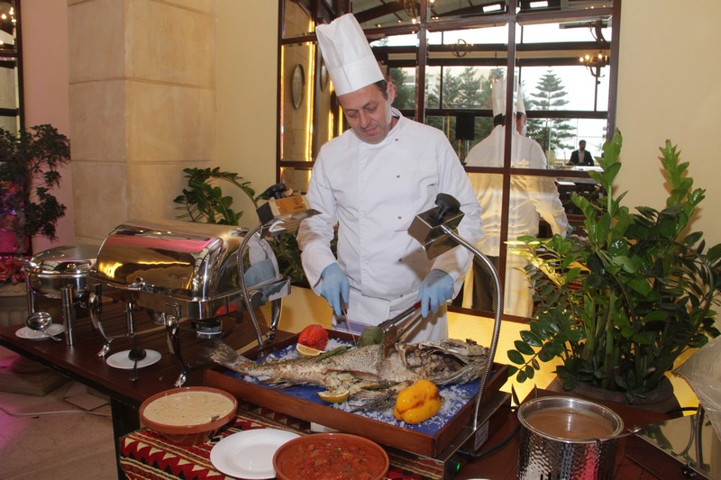 Sunday brunch at Burj On Bay hotel