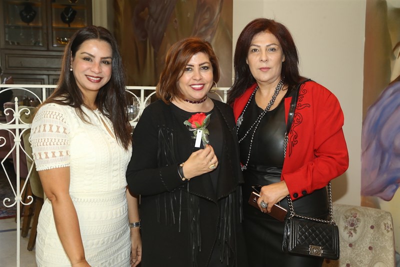 Randa Makhoul Lunch at Dunya 