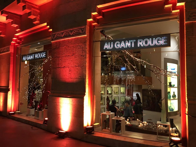 Au Gant Rouge Christmas Tables Decoration