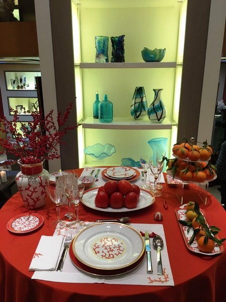 Au Gant Rouge Christmas Tables Decoration