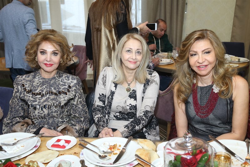 Randa Makhoul Lunch at Dunya 