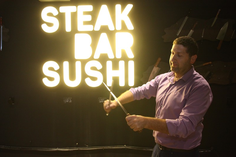 Opening of Steak Bar Sushi