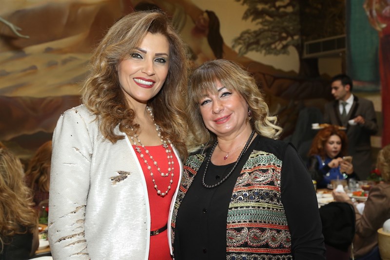 Randa Makhoul Lunch at Dunya 