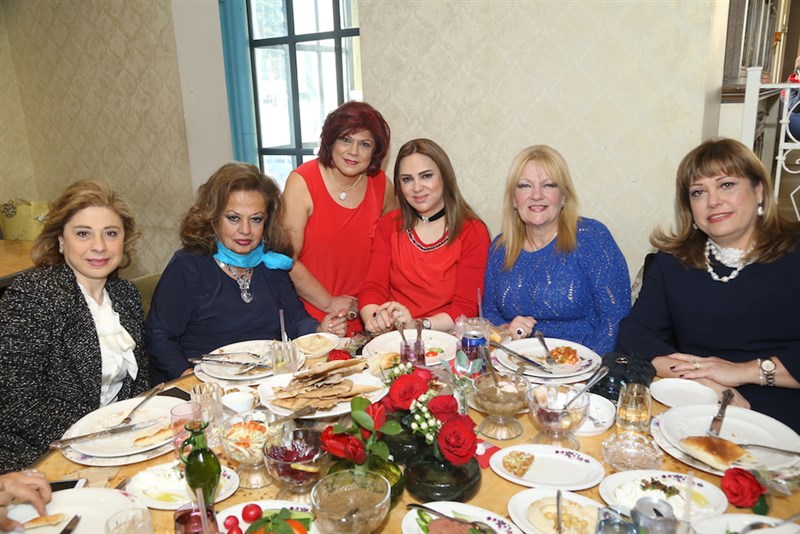 Randa Makhoul Lunch at Dunya 