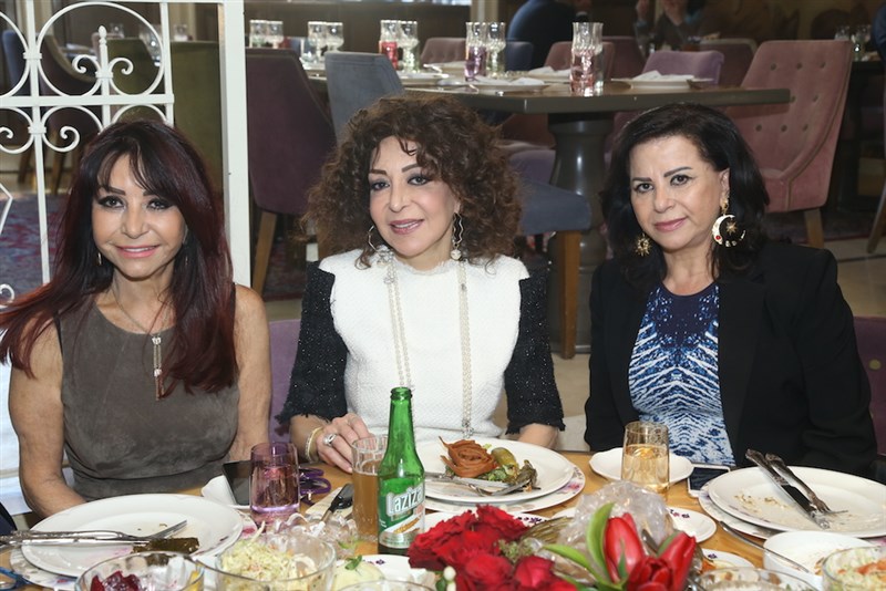 Randa Makhoul Lunch at Dunya 