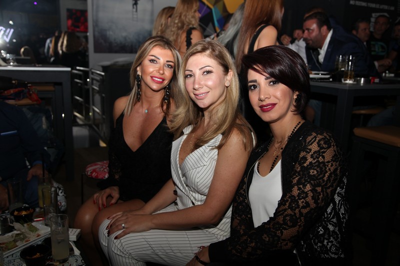 Atwork on Saturday night 