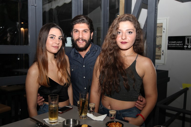 Atwork on Saturday night 