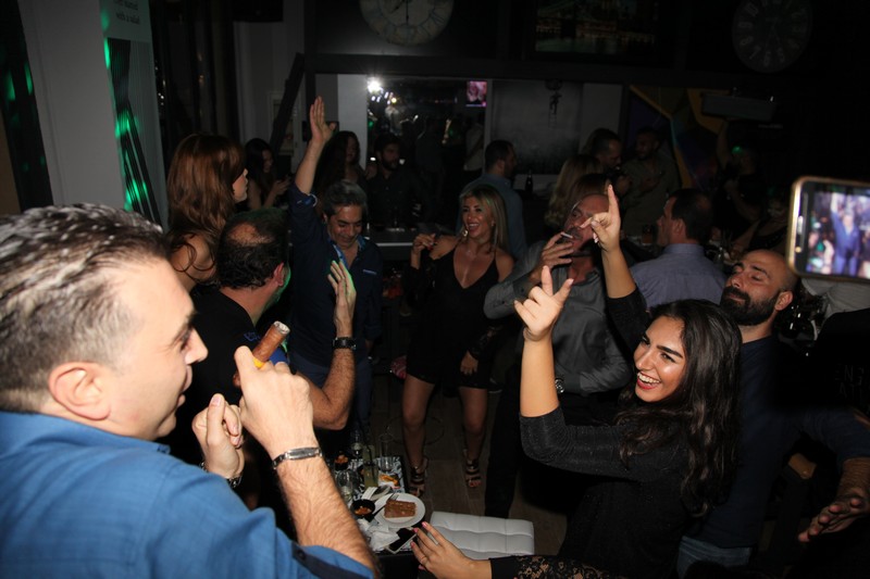 Atwork on Saturday night 