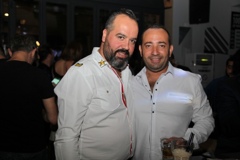 Atwork on Saturday night 