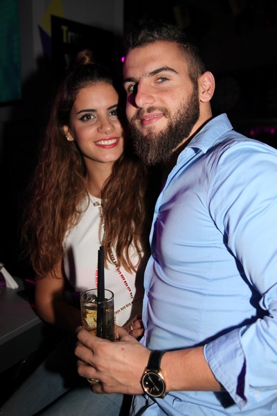 Atwork on Saturday night 