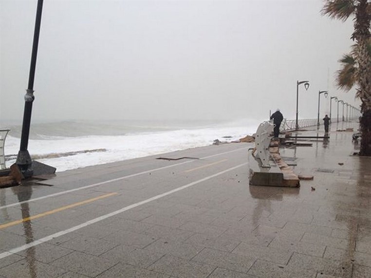Violent Storm in Lebanon