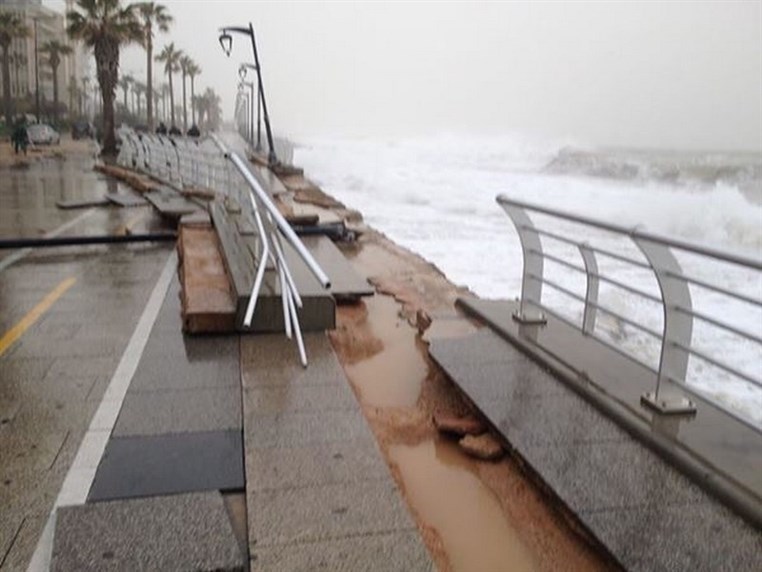 Violent Storm in Lebanon