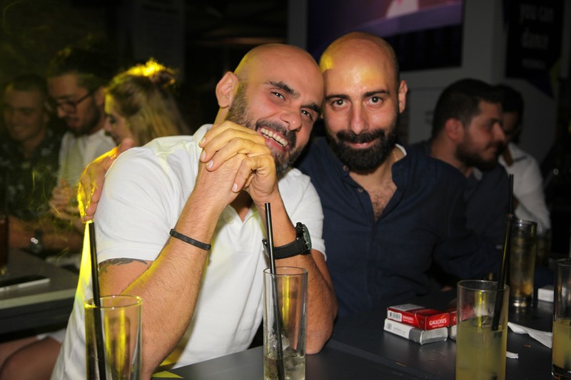 Atwork on Saturday night 