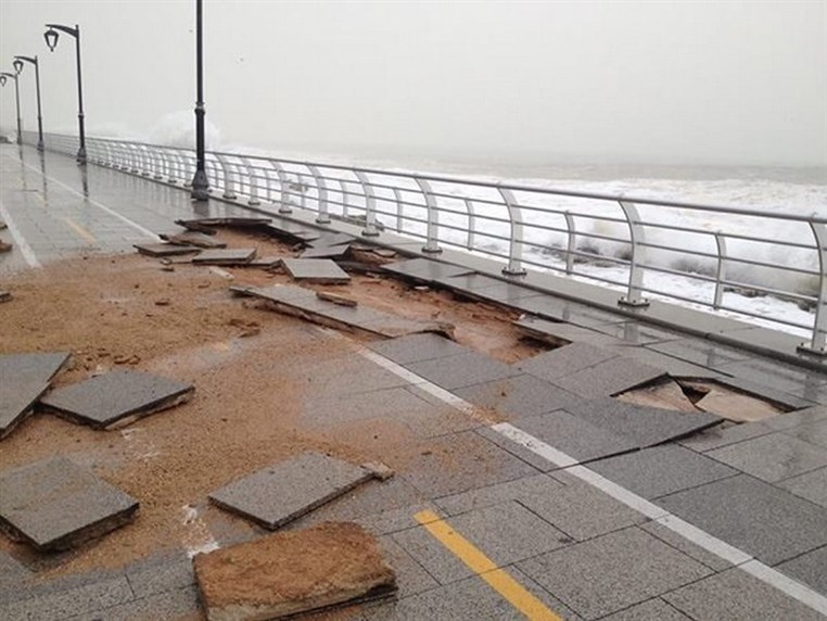 Violent Storm in Lebanon