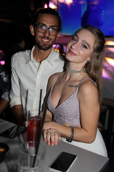 Atwork on Saturday night 