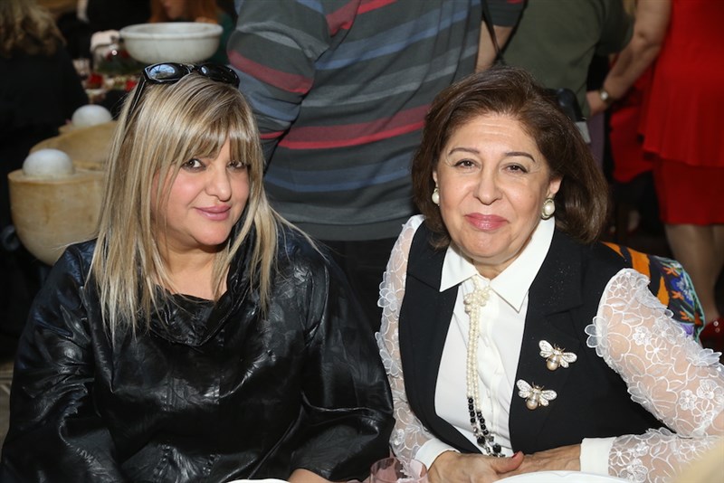 Randa Makhoul Lunch at Dunya 
