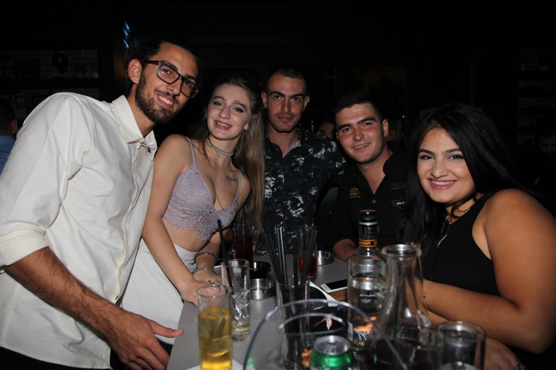 Atwork on Saturday night 