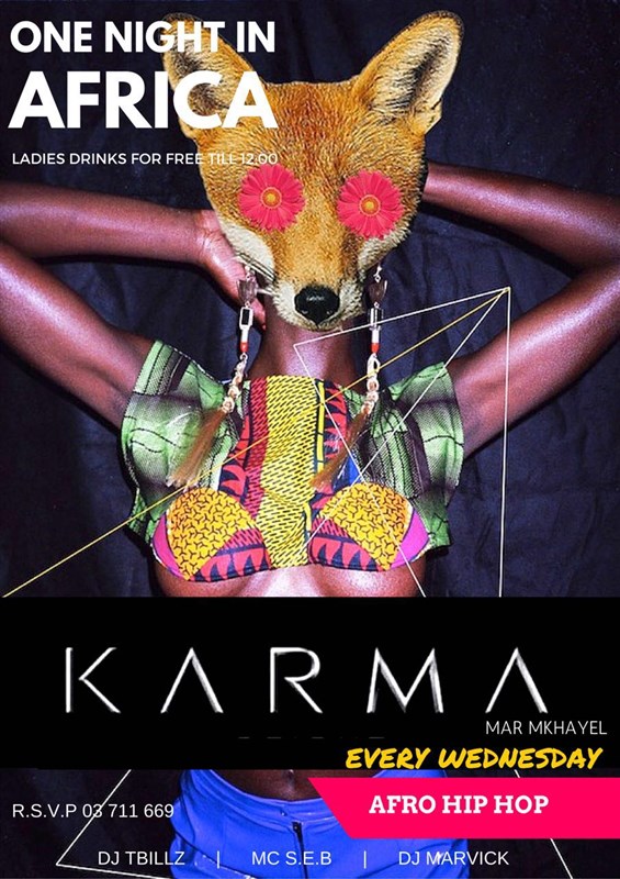 African Night at Karma Beirut