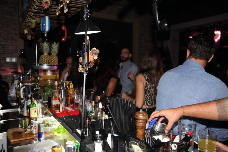 Atwork on Saturday night 