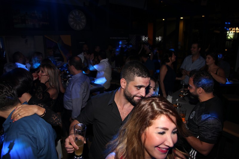 Atwork on Saturday night 