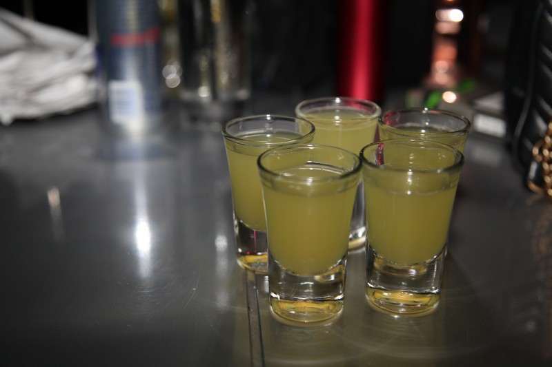 Atwork on Saturday night 