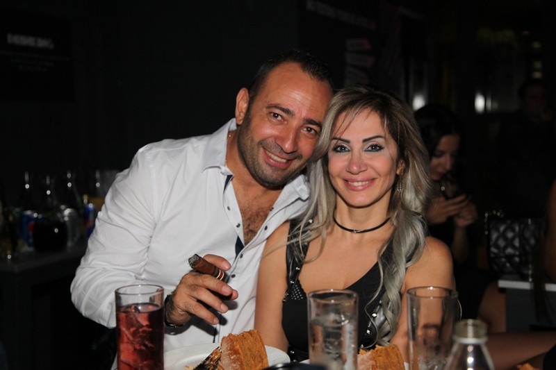 Atwork on Saturday night 