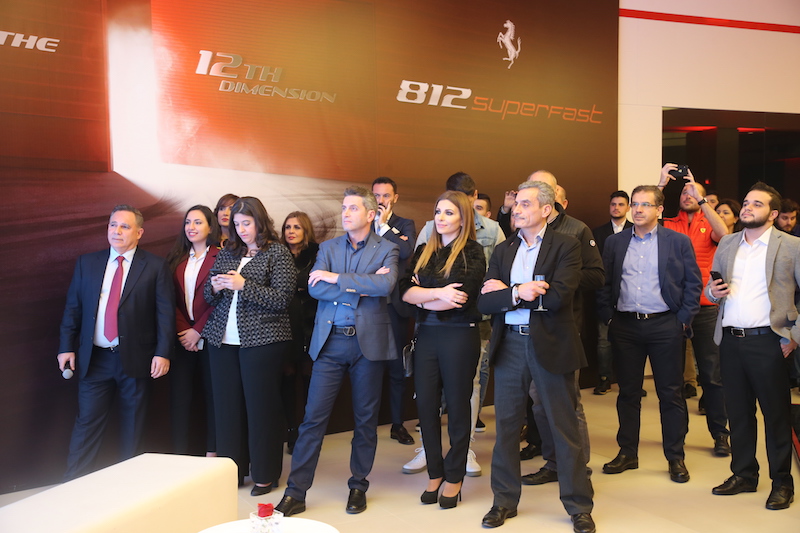 Ferrari 812 Superfast Car Launch