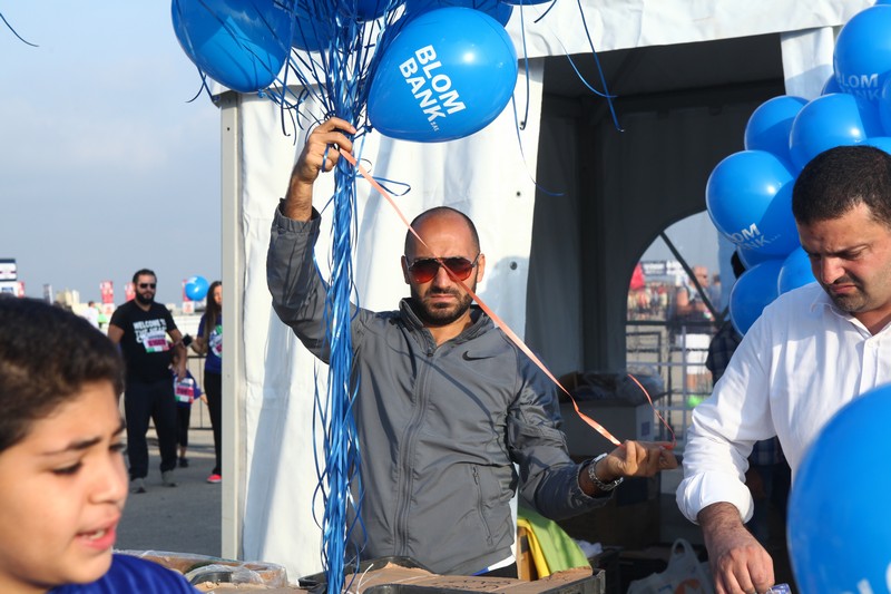 BLOM BANK team at the BLOM BANK Beirut Marathon