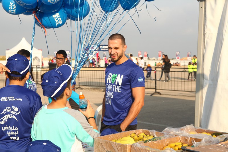 BLOM BANK team at the BLOM BANK Beirut Marathon