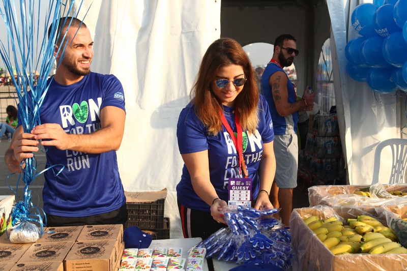 BLOM BANK team at the BLOM BANK Beirut Marathon