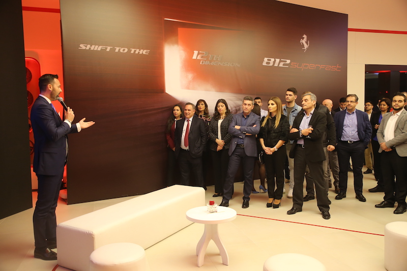Ferrari 812 Superfast Car Launch