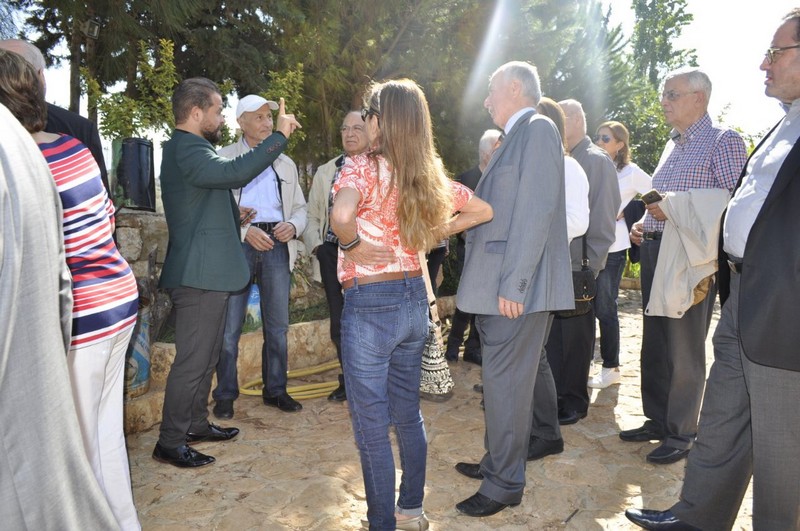 Badr Hassoun Khan Al Saboun hosts the Circle of Lebanese Ambassadors