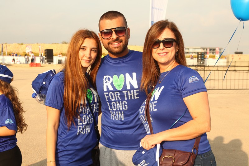 BLOM BANK team at the BLOM BANK Beirut Marathon
