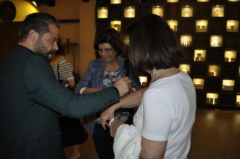 Badr Hassoun Khan Al Saboun hosts the Circle of Lebanese Ambassadors