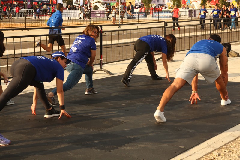 BLOM BANK team at the BLOM BANK Beirut Marathon