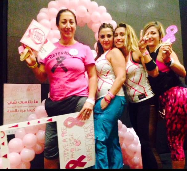 Lebanon Goes Pink For Breast Cancer