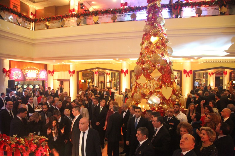 Opening of Christmas Village at Casino Du Liban