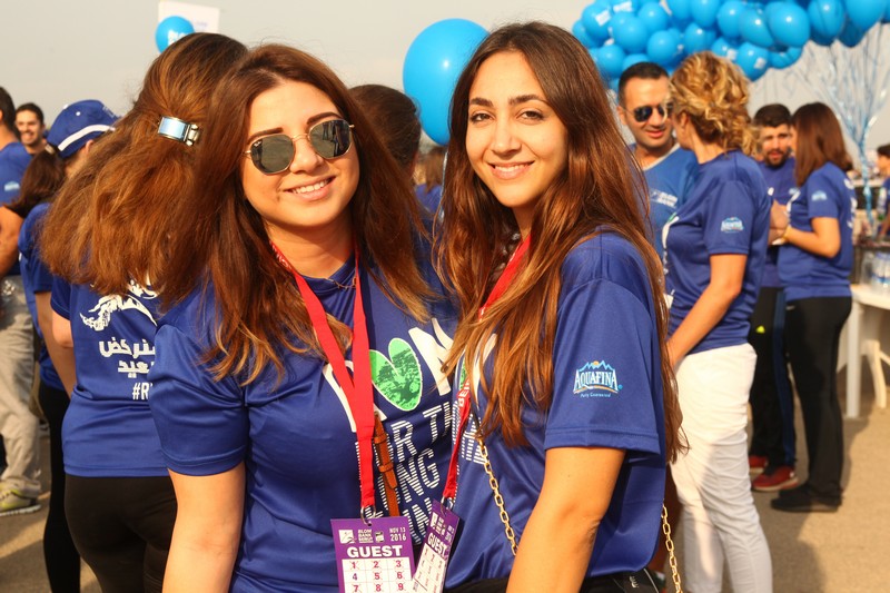 BLOM BANK team at the BLOM BANK Beirut Marathon
