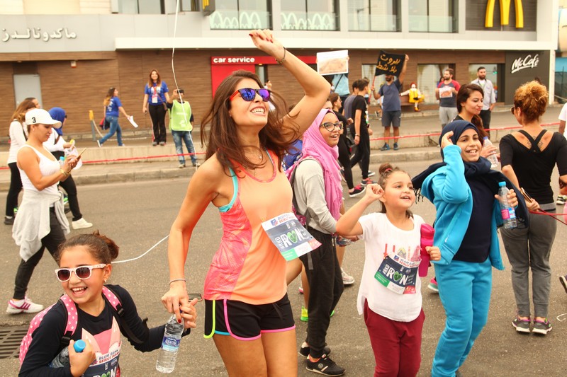BLOM BANK team at the BLOM BANK Beirut Marathon