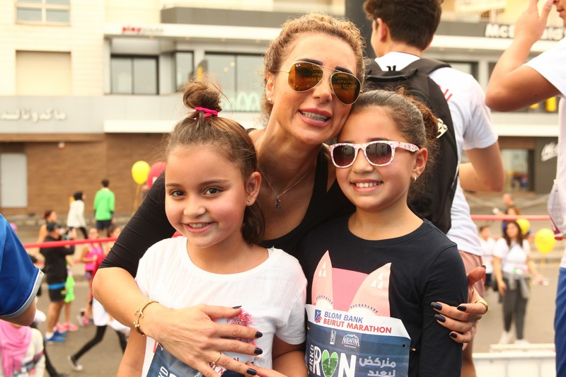 BLOM BANK team at the BLOM BANK Beirut Marathon