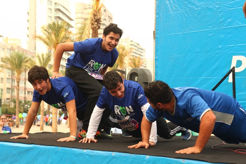 BLOM BANK team at the BLOM BANK Beirut Marathon