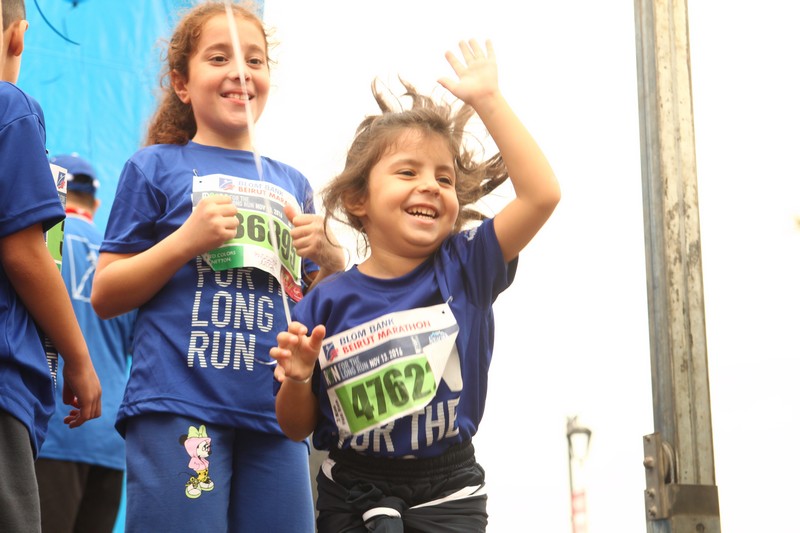 BLOM BANK team at the BLOM BANK Beirut Marathon