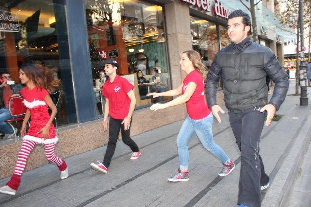 Virgin Megastore Flash Mob At Hamra 