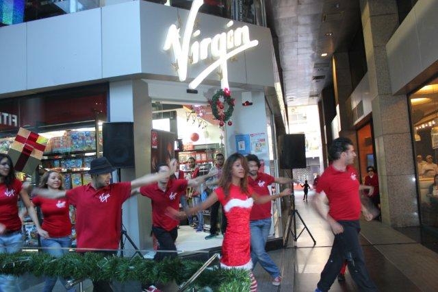 Virgin Megastore Flash Mob At Hamra 