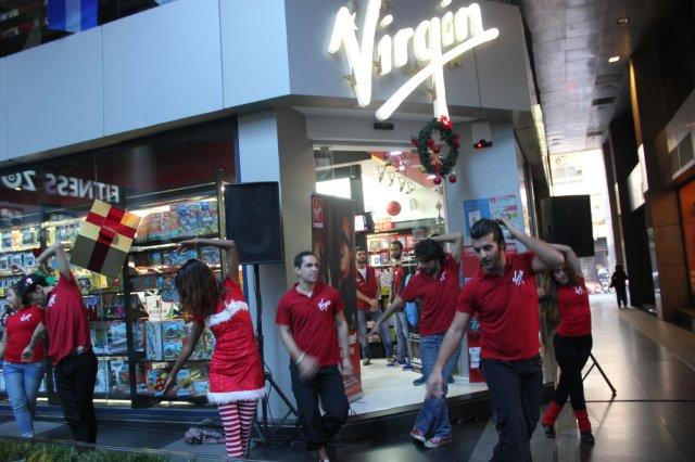 Virgin Megastore Flash Mob At Hamra 