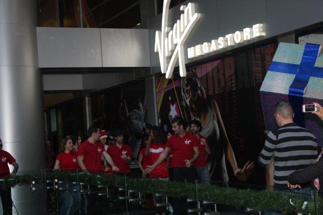 Virgin Megastore Flash Mob At Hamra 