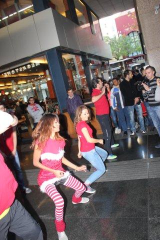 Virgin Megastore Flash Mob At Hamra 