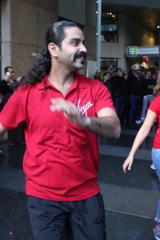 Virgin Megastore Flash Mob At Hamra 