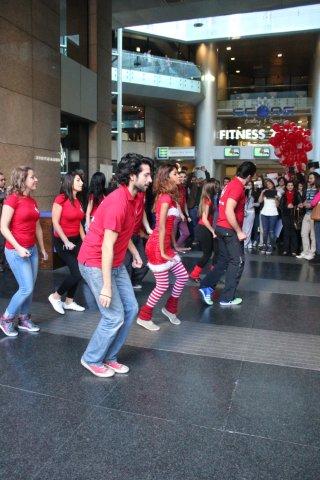 Virgin Megastore Flash Mob At Hamra 